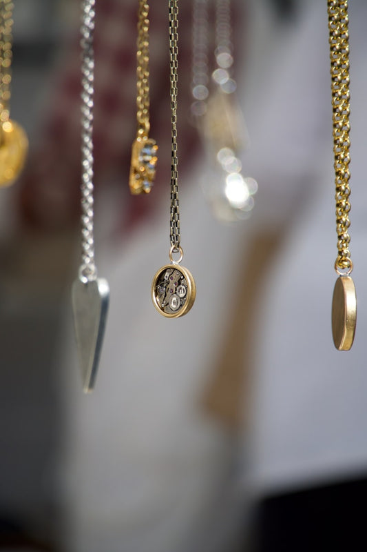 Seraph cubic zirconia tennis necklace in white gold plating